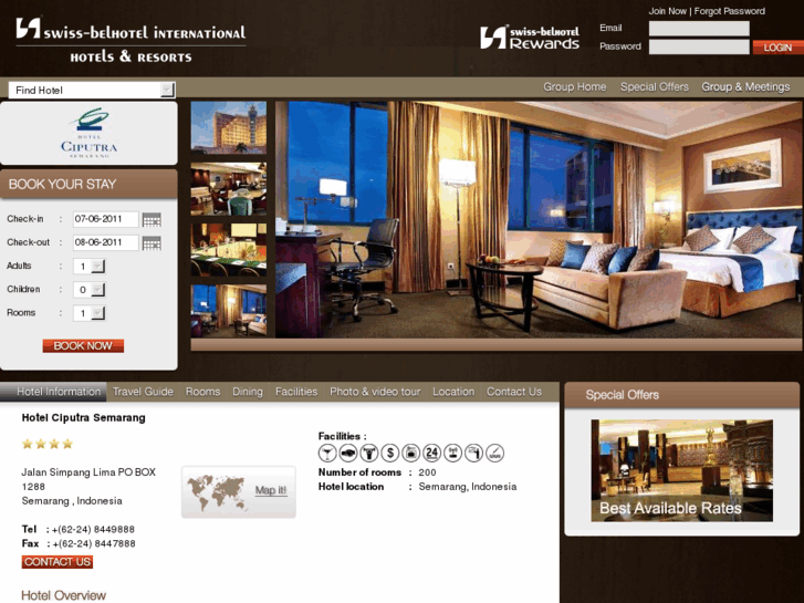 www.hotelciputra-smg.com