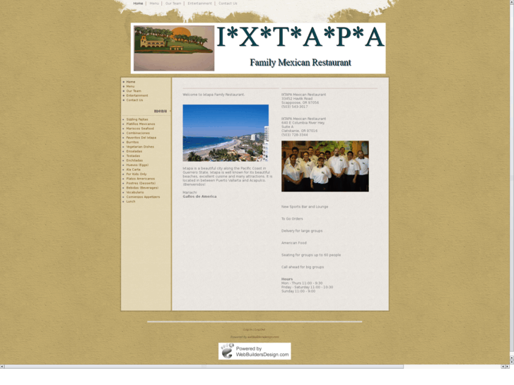 www.ixtaparestaurante.com