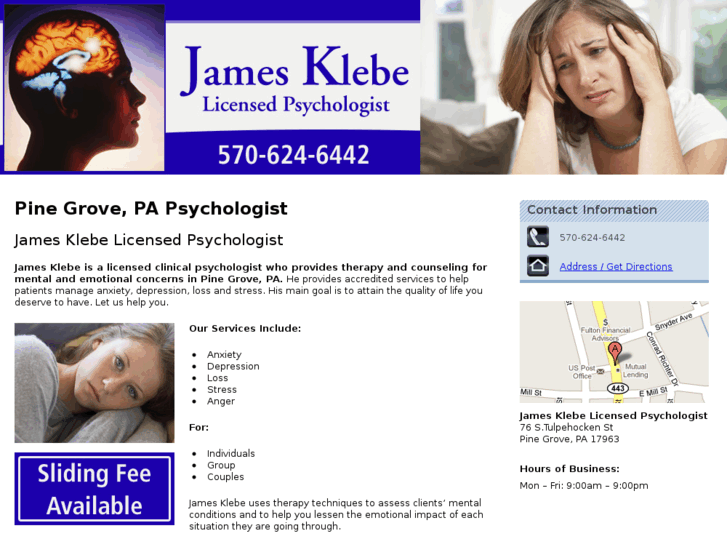 www.jamesklebepsychologist.com