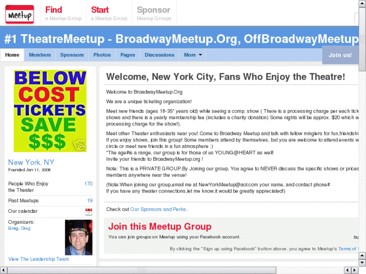 www.offbroadwaymeetup.com