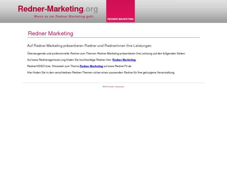 www.redner-marketing.org