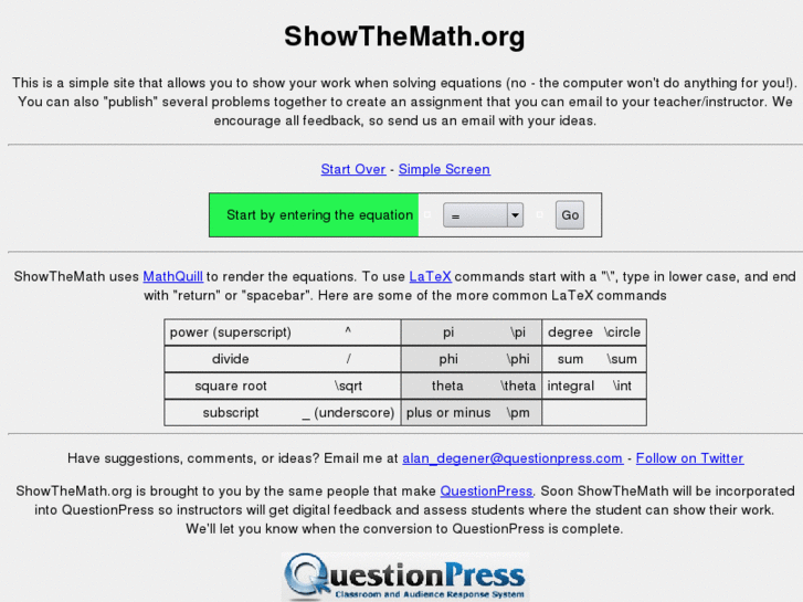 www.showthemath.org