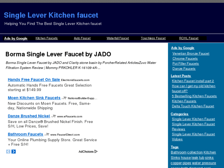 www.singleleverkitchenfaucet.org