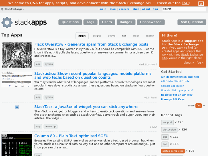 www.stackapps.com