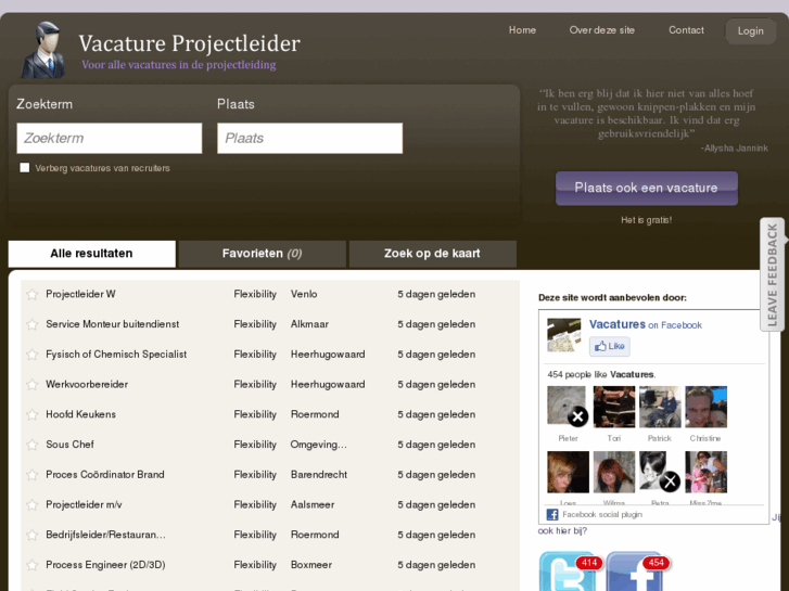 www.vacature-projectleider.nl