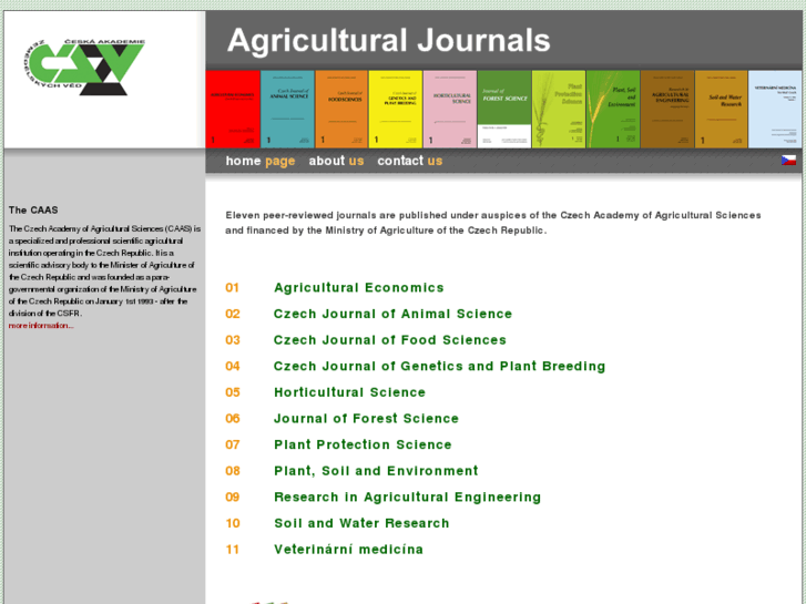 www.agriculturejournals.cz