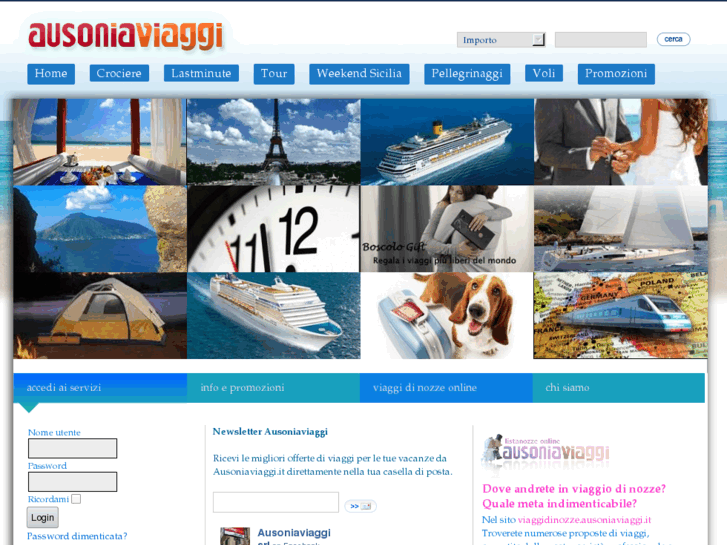 www.ausoniaviaggi.com