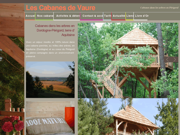 www.cabanesdevaure.com