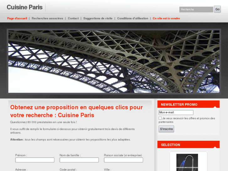 www.cuisineparis.fr