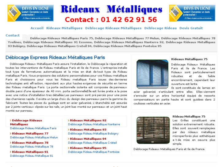 www.depannagerideauxmetalliquesparis.fr