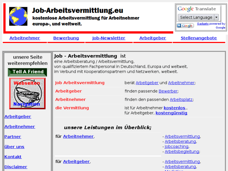 www.job-arbeitsvermittlung.eu