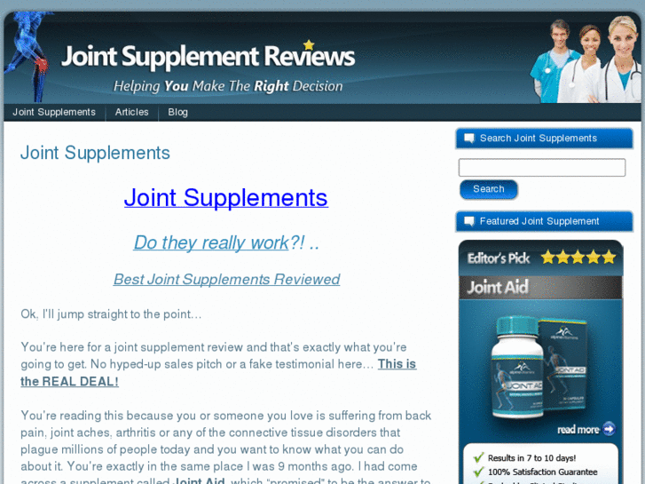 www.jointsupplementreview.org