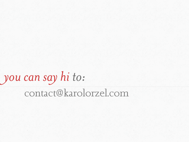 www.karolorzel.com