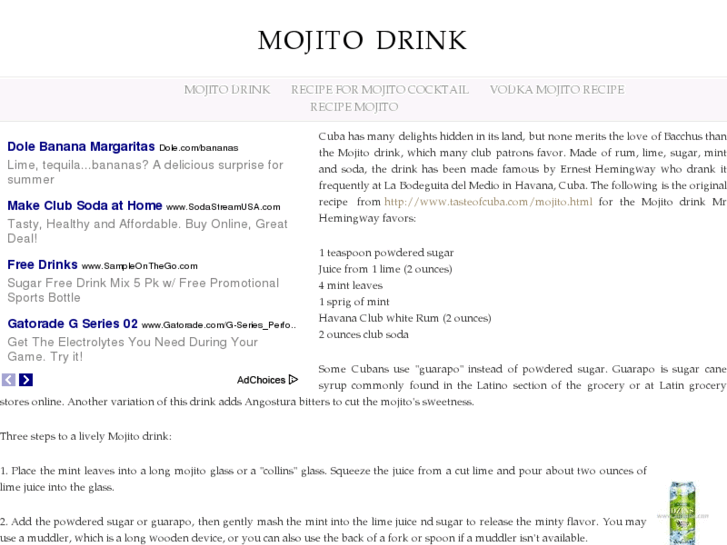 www.mojitodrink.info