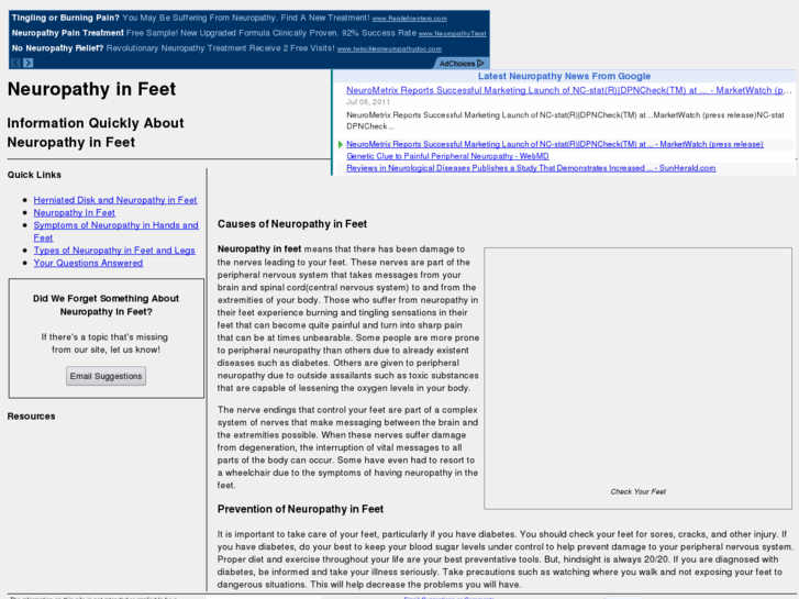www.neuropathyinfeet.us