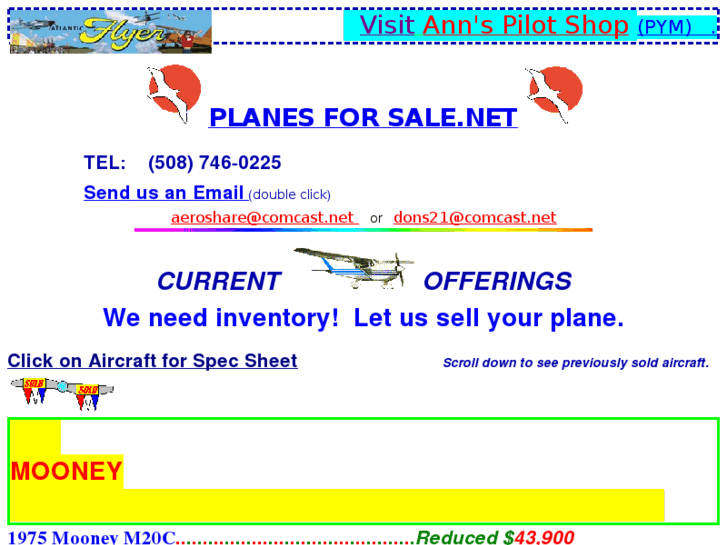 www.planesforsale.net