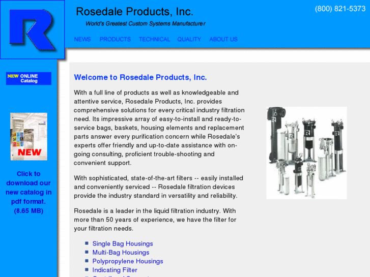 www.rosedaleproducts.net