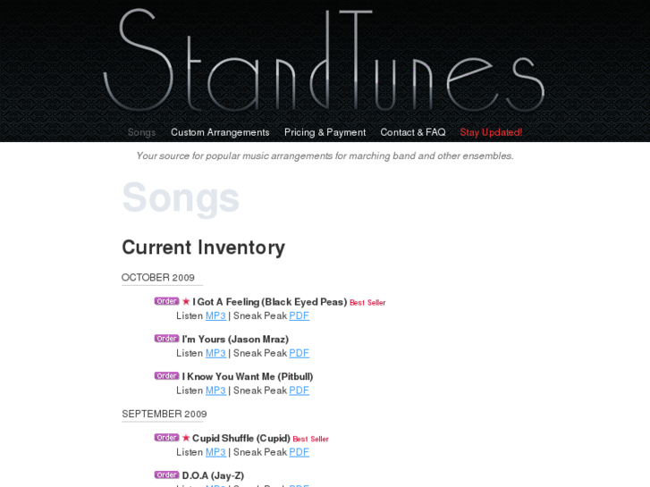 www.standtunes.com