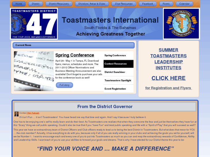 www.toastmastersd47.org