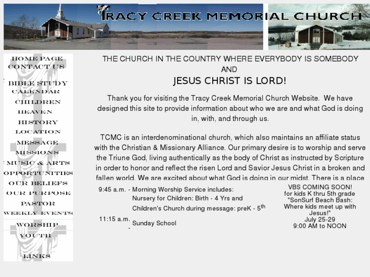 www.tracycreekmemorialchurch.org