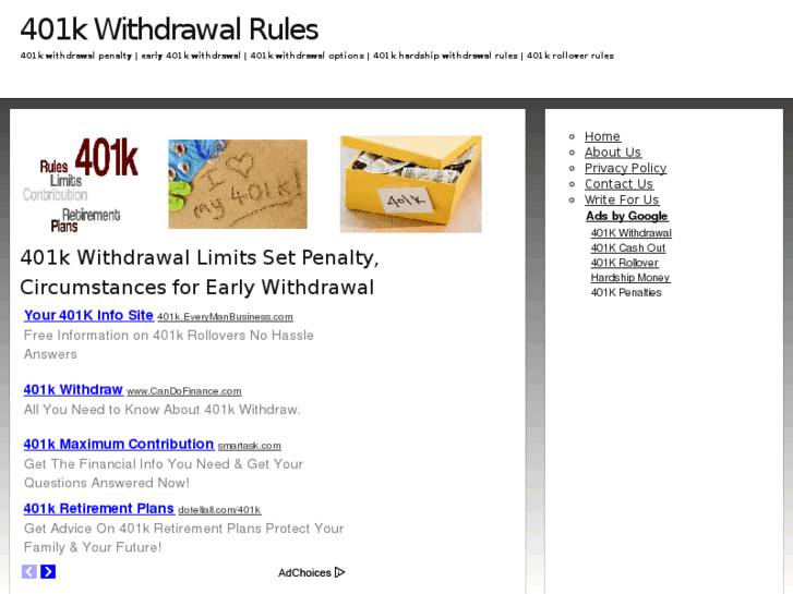 www.a401kwithdrawalrules.com