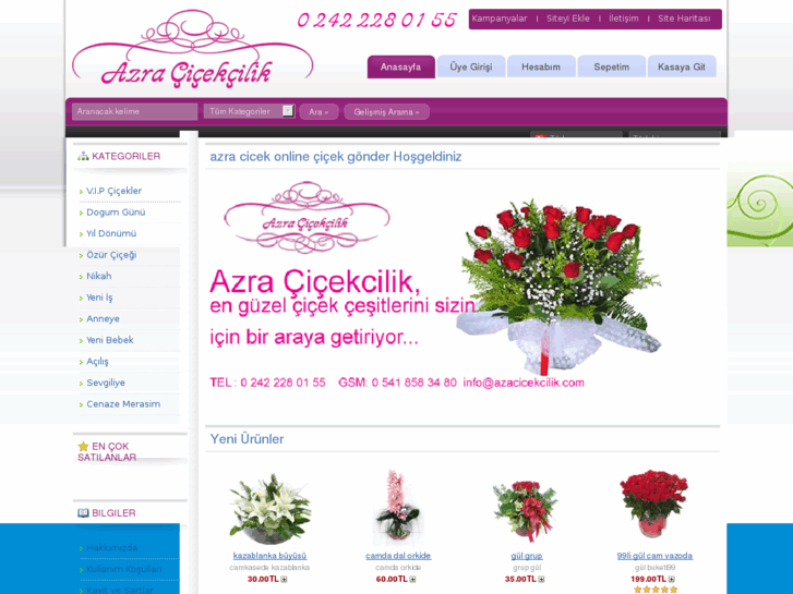 www.azracicekcilik.com