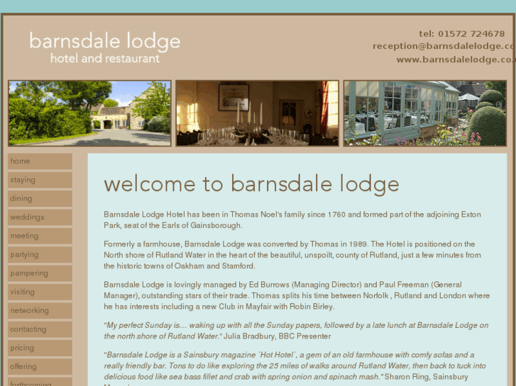 www.barnsdalelodge.co.uk