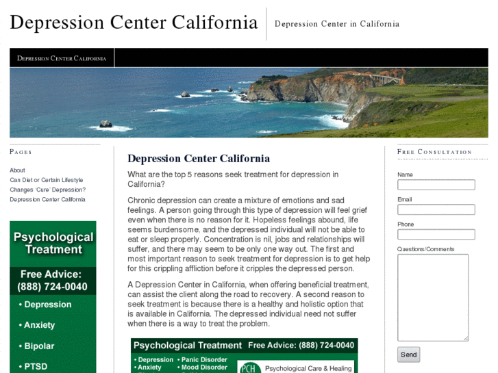 www.depressioncentercalifornia.com