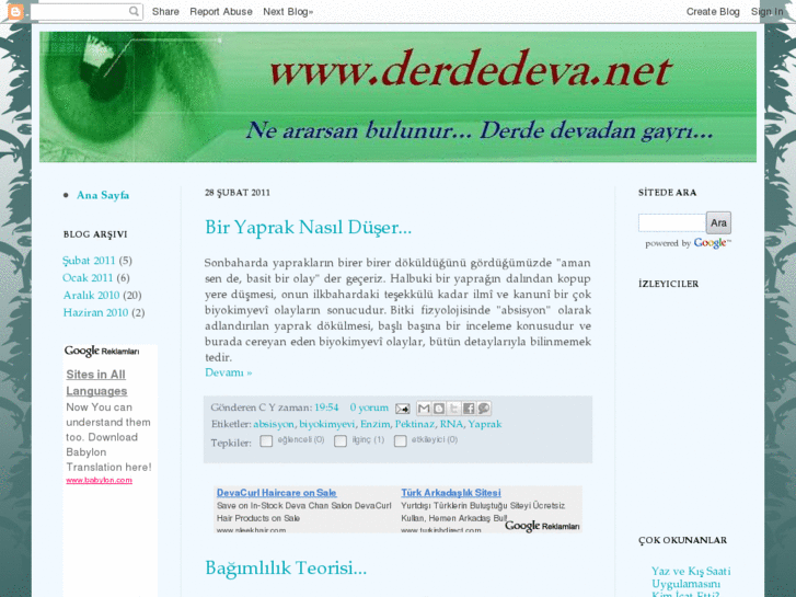 www.derdedeva.net