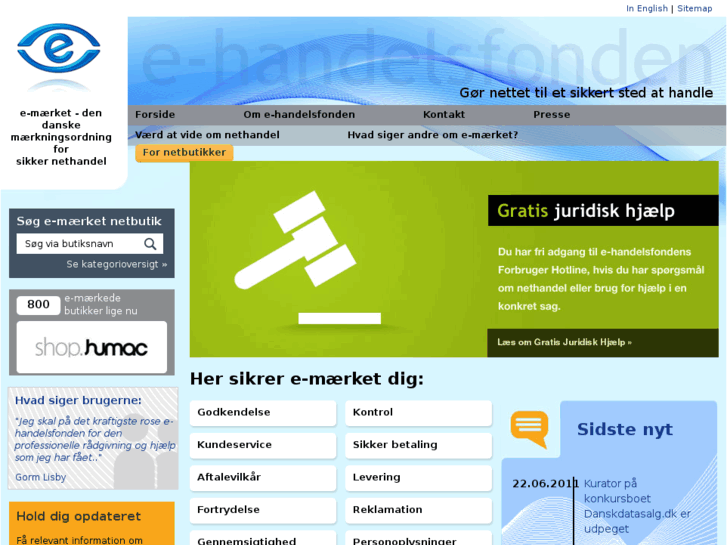 www.e-maerket.dk