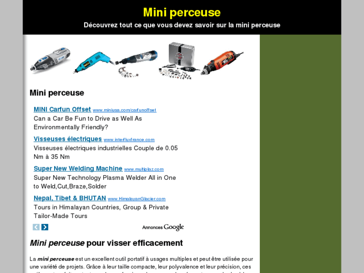 www.miniperceuse.com