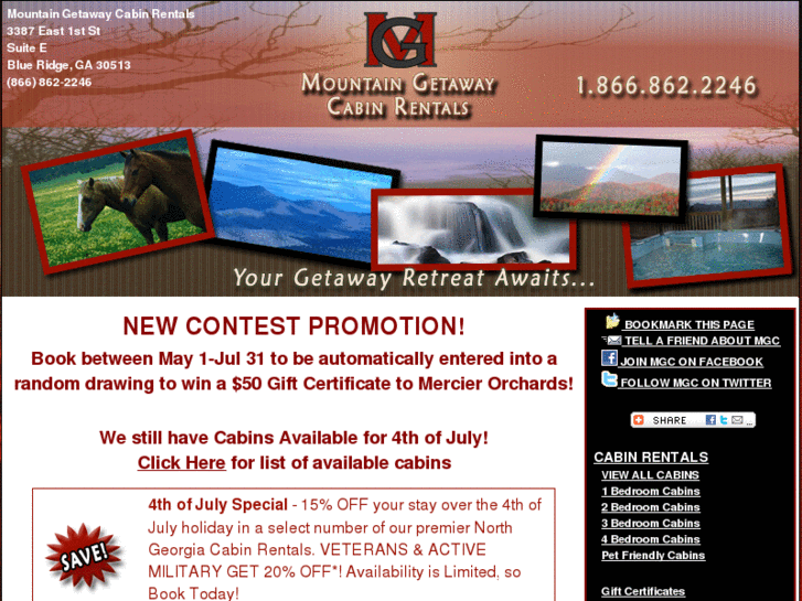 www.mtngetawaycabins.com