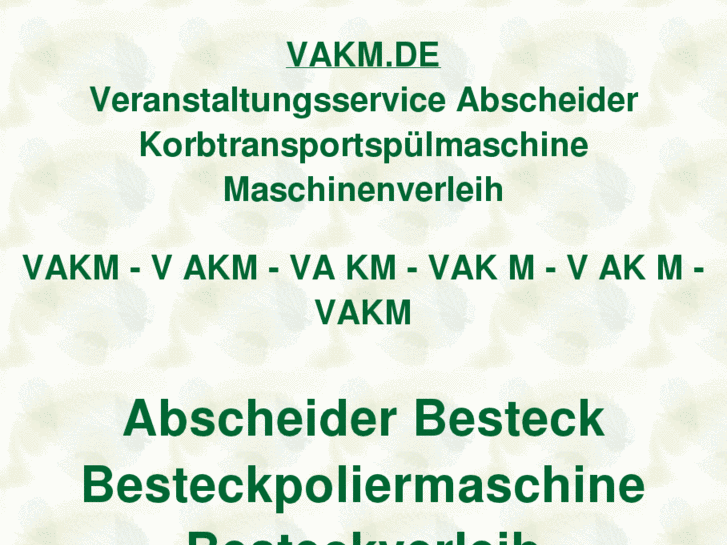 www.vakm.de