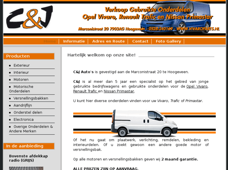 www.vivaroparts.nl