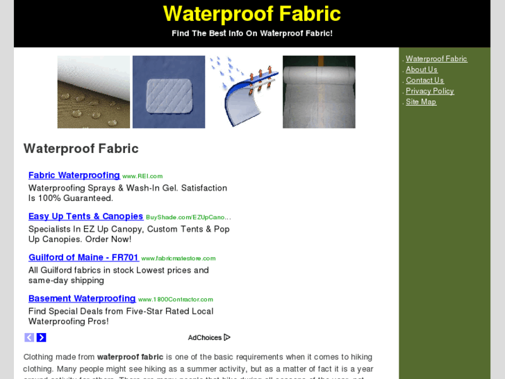 www.waterprooffabric.net