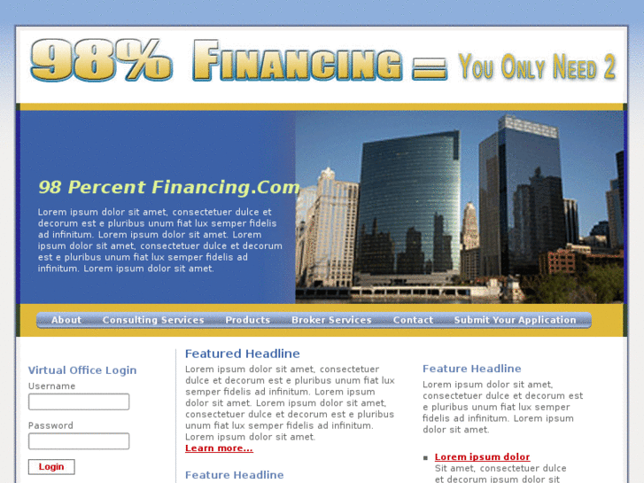 www.98percentfinancing.com