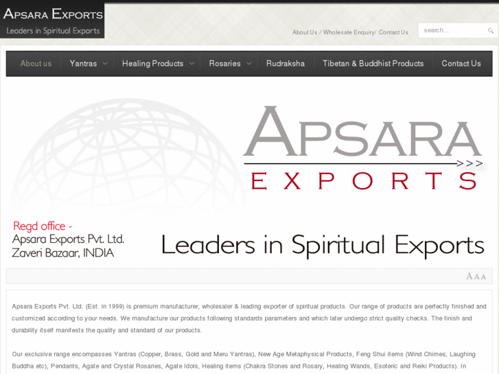 www.apsaraexports.com