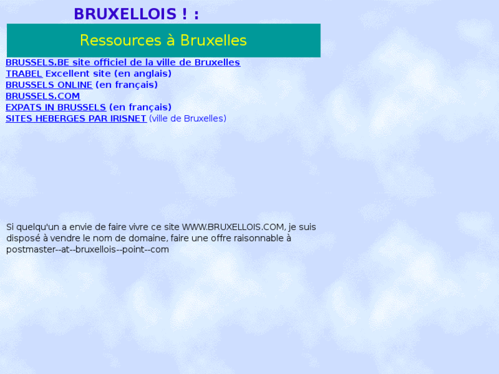 www.bruxellois.com