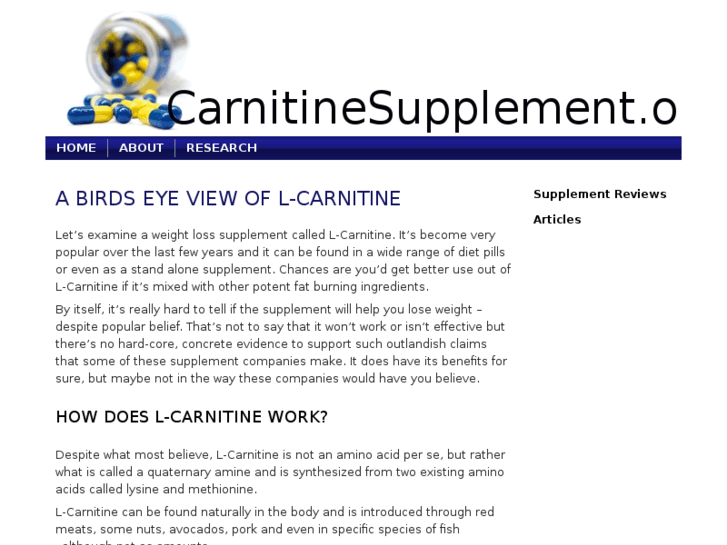 www.carnitinesupplement.org