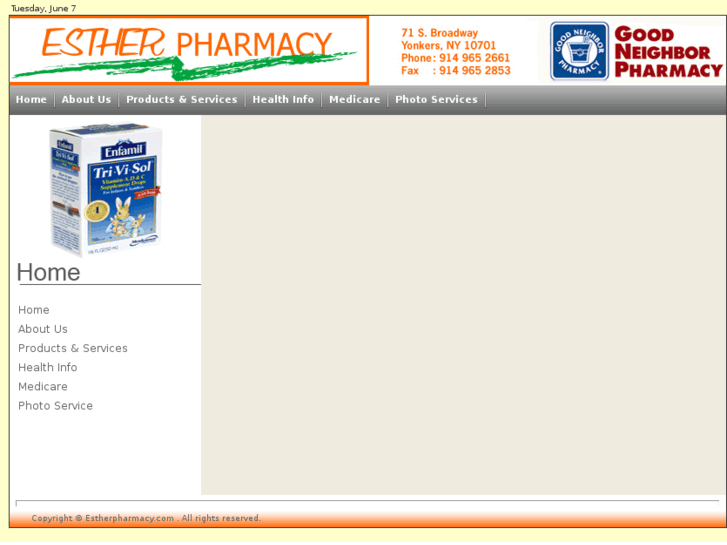 www.estherpharmacy.com