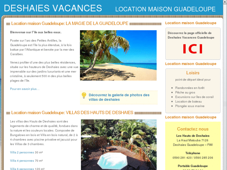 www.locationmaisonguadeloupe.com