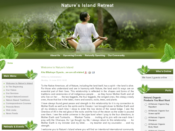 www.naturesisland.org