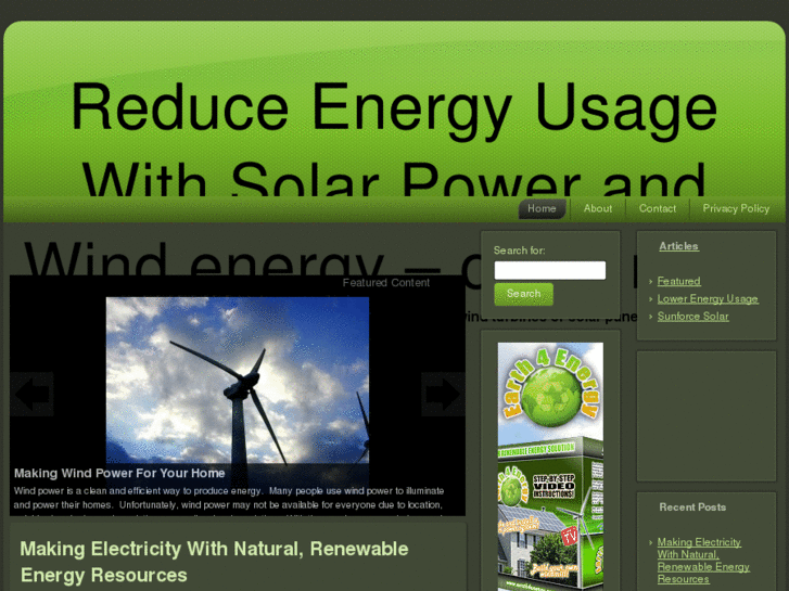 www.reduceenergyusage.net