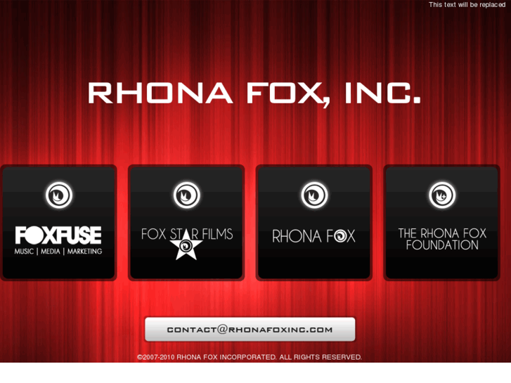 www.rhonafoxinc.com