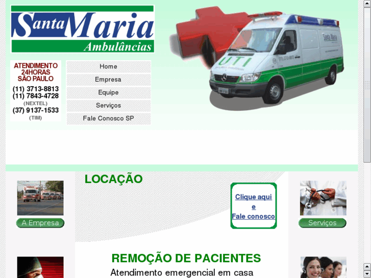 www.santamariaambulancias.com