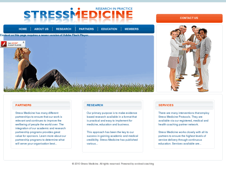 www.stressmedicine.info