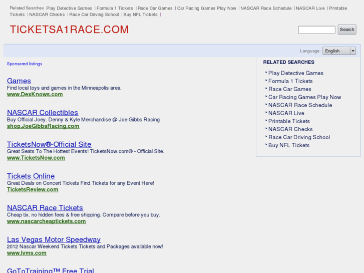 www.ticketsa1race.com