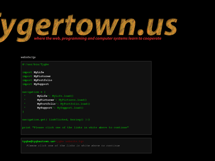 www.tygertown.us