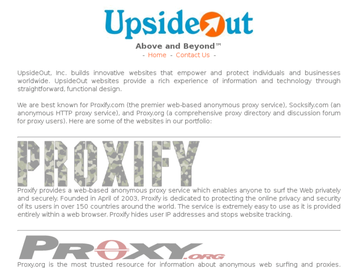 www.upsideout.info