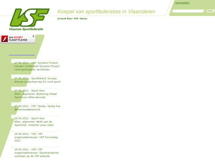 www.vlaamsesportfederatie.be